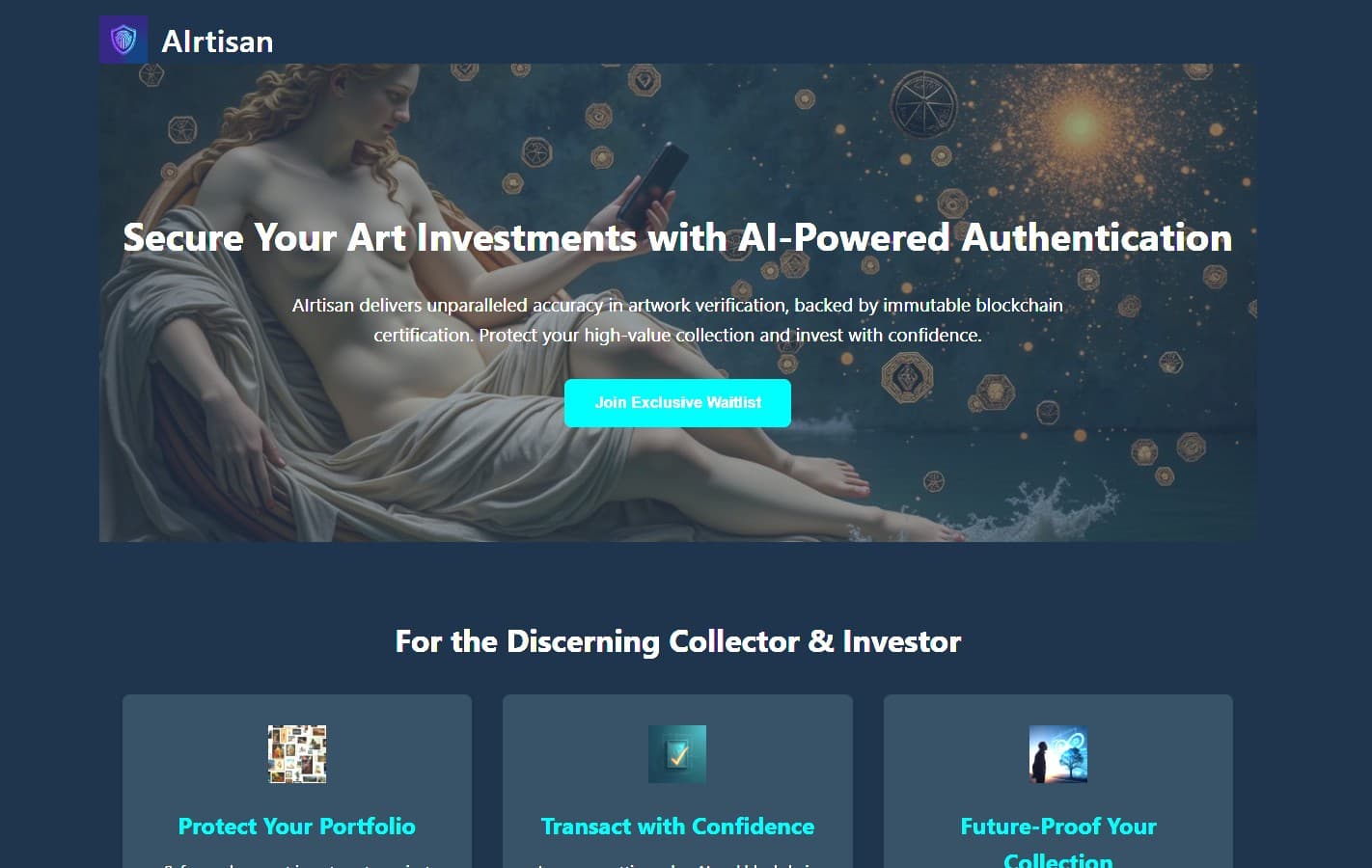 Crypto Art Authentication